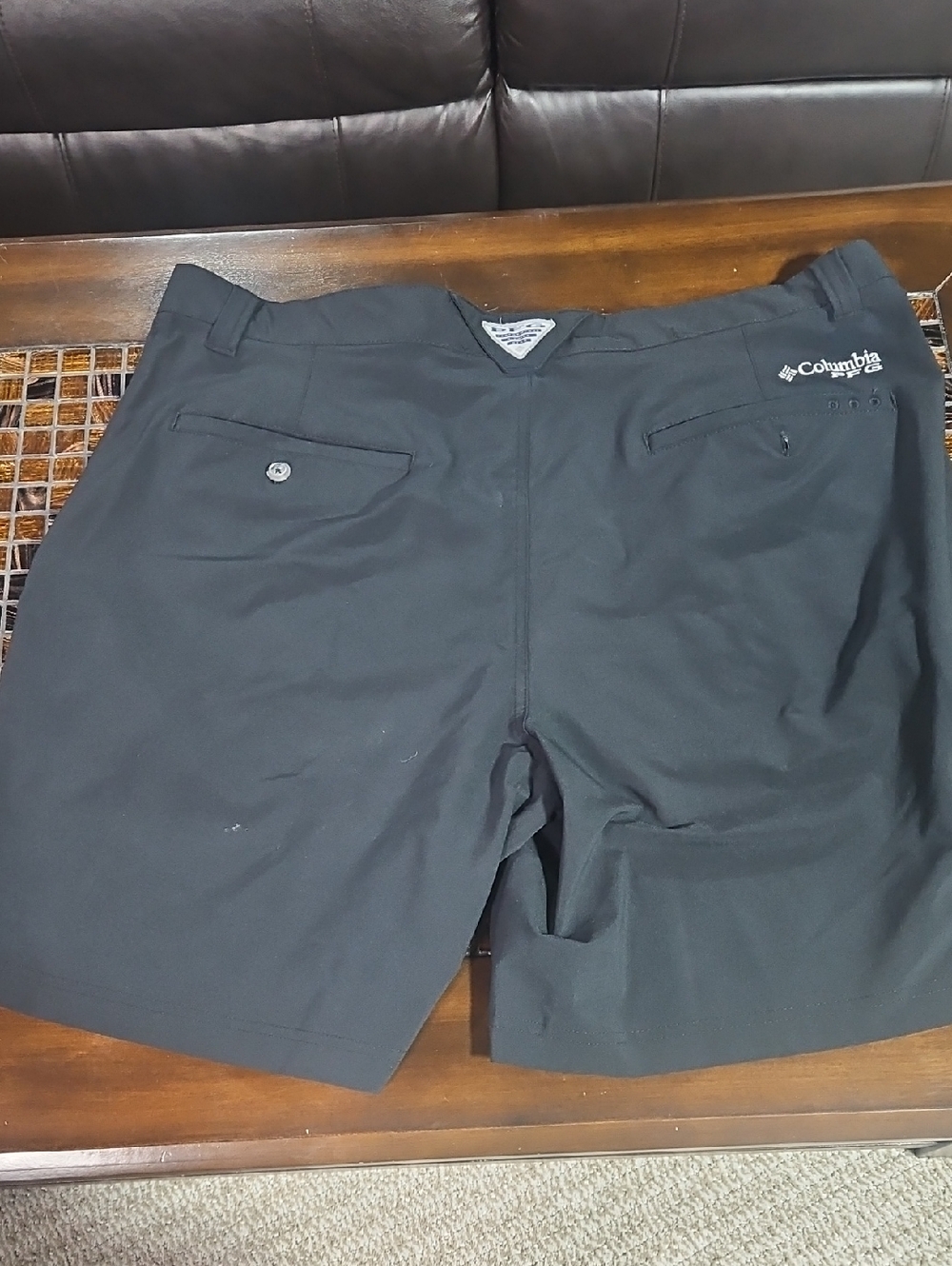 Columbia Black Outdoor Tech Shorts